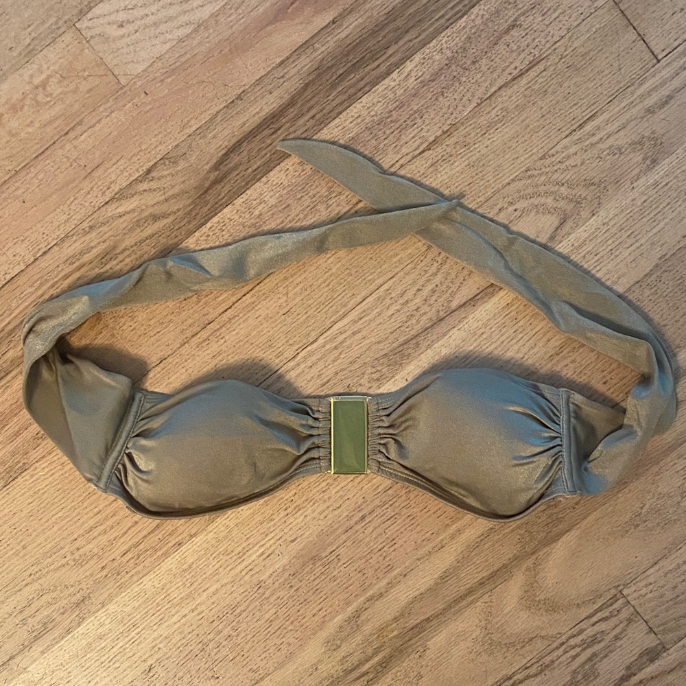 Vix Chic Gold Bikini Top